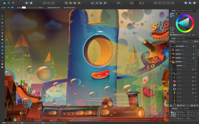 Affinity Designer Tutorial - Waron Brain