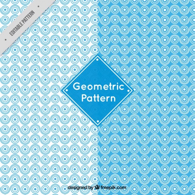 Beautiful patterns with rounded forms